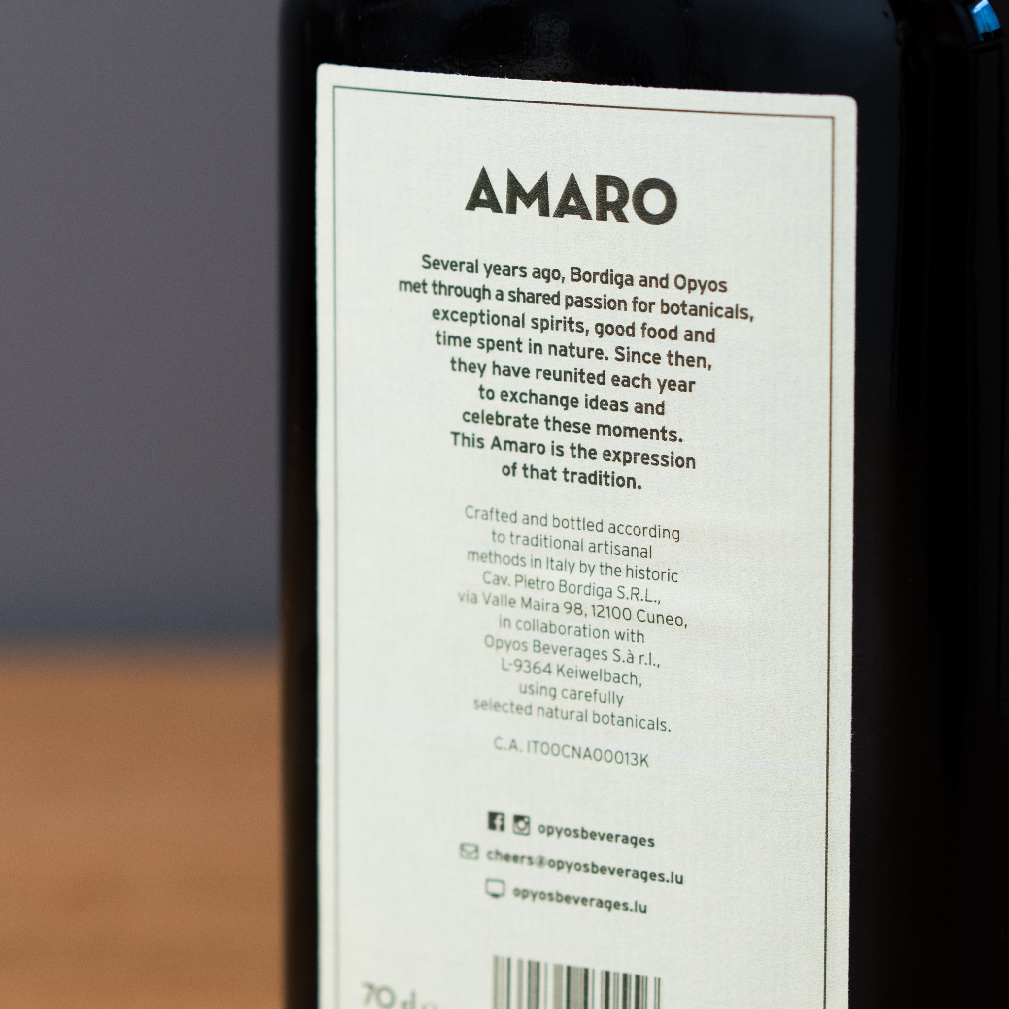 AMARO HERBAL LIQUEUR