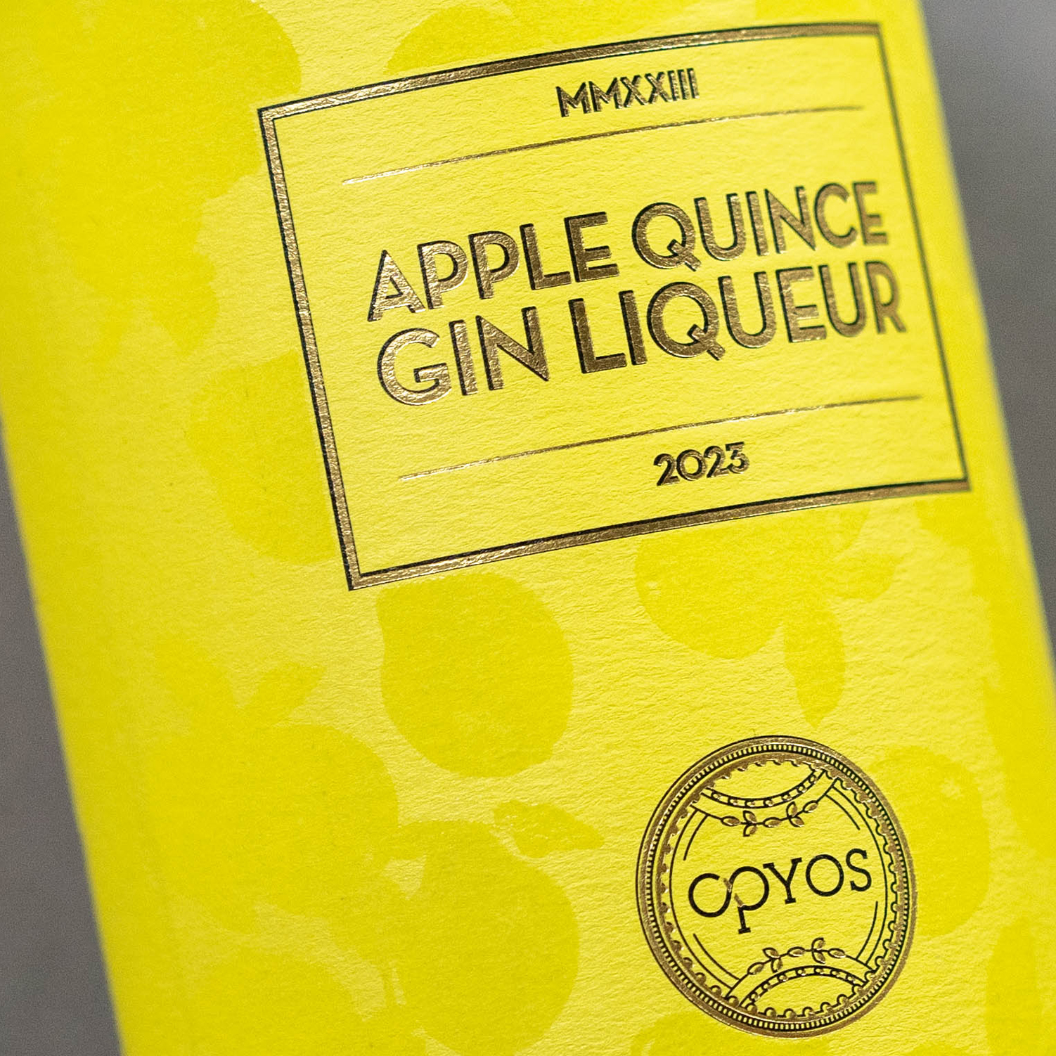 APPLE QUINCE GIN LIQUEUR