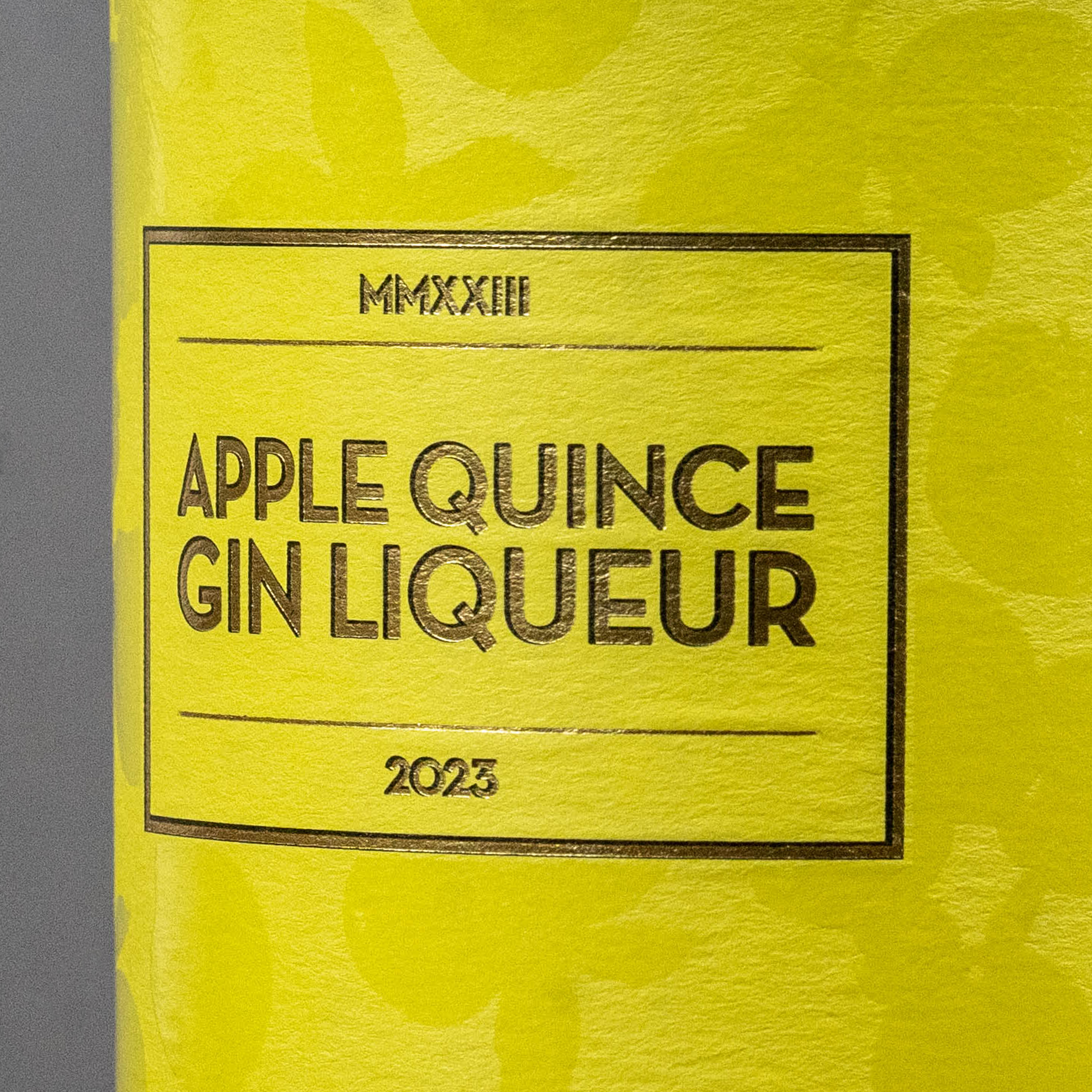 APPLE QUINCE GIN LIQUEUR